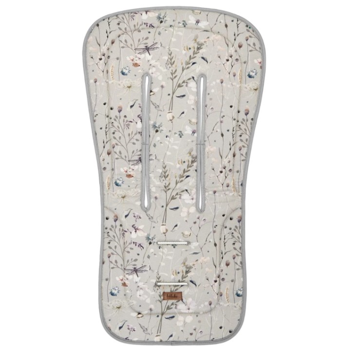 Salteluța pentru carucior Kikka Boo Dreamy Fields Grey (31108040152)