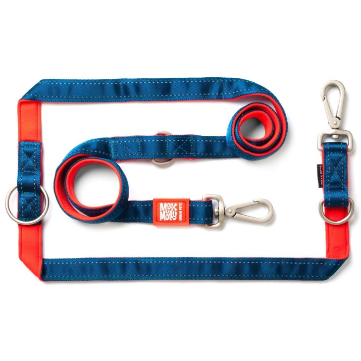 Lesă Max & Molly Multi-Function Matrix Red 217011 M
