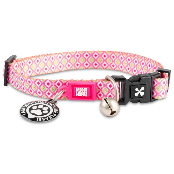 Zgardă Max & Molly Smart ID Cat Retro Pink 193021
