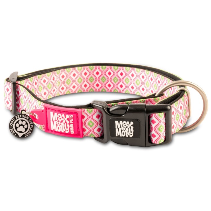 Ошейник Max & Molly Smart ID Retro Pink 193082 S