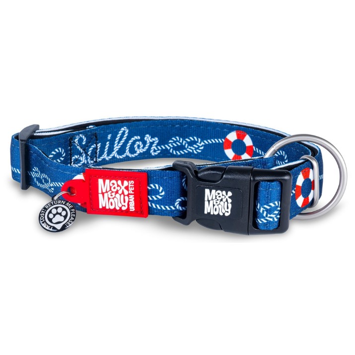 Zgardă Max & Molly Smart ID Sailor 227084 L