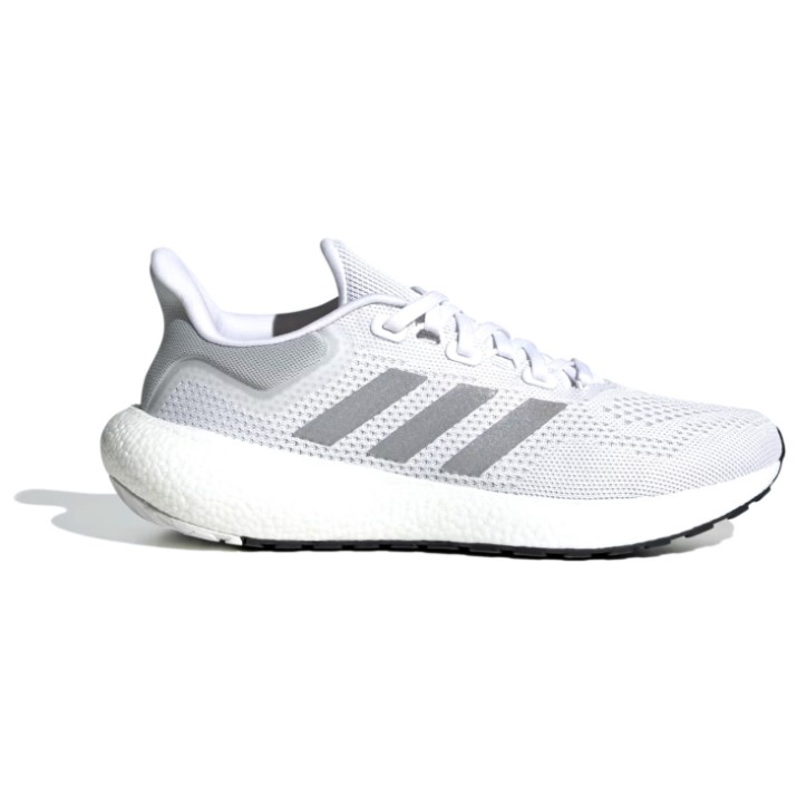 Adidași pentru dame Adidas Pureboost 22 Cloud White/Silver Metallic/Core Black, s.40