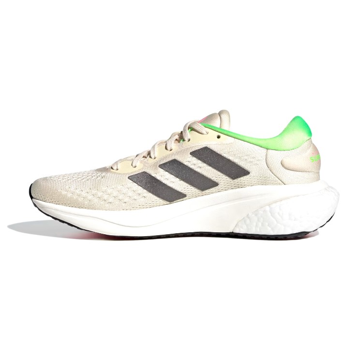 Adidași pentru dame Adidas Supernova 2.0 Ecru Tint/Night Metallic/Solar Green, s.42
