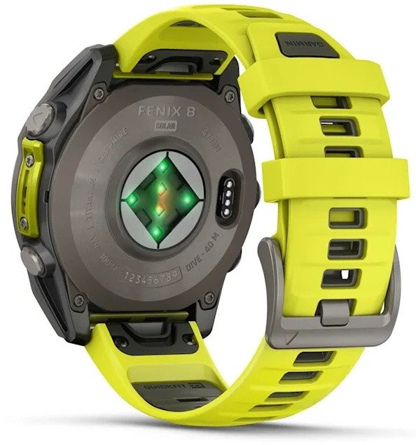 Smartwatch Garmin fēnix 8 Solar Sapphire Titanium (010-02906-21)