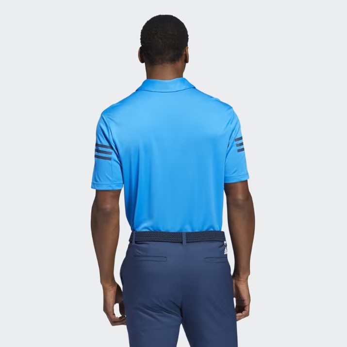 Поло Adidas 3 Stripes Slv Polo Blue Rush, s.S