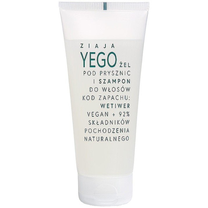 Гель для душа Ziaja Men Shower Gel & Shampoo Vetiver 200ml
