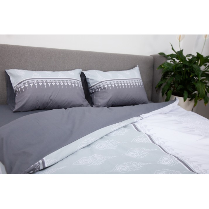Lenjerie de pat Relaxe Home TEP Soft Dreams Elegant Grey 200x220 (019322)