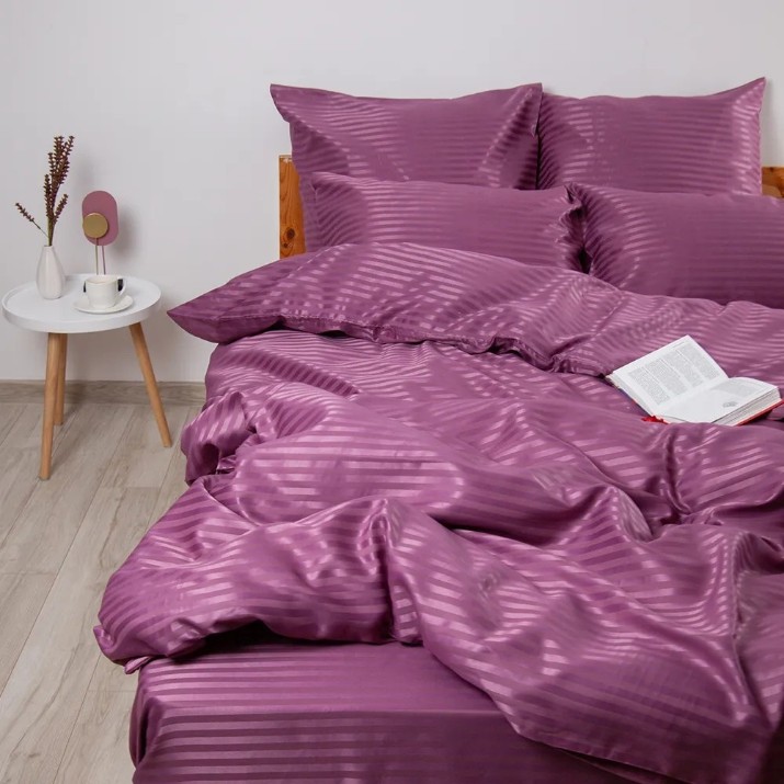 Постельное бельё Relaxe Home TEP Stripe Satin Sorbet 200x220 (019332)