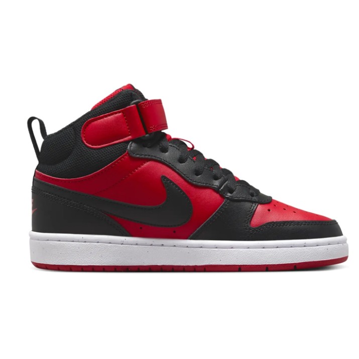 Ботинки детские Nike Court Borough Mid 2 Ps University Red/White/Black, s.28.5
