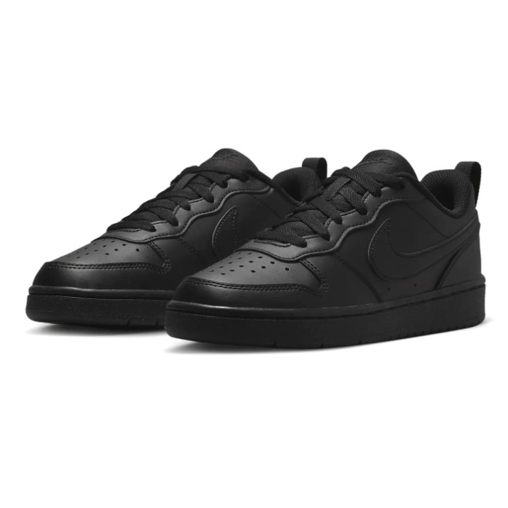 Ghete pentru copii Nike Court Borough Low Recraft (Gs) Black, s.36.5
