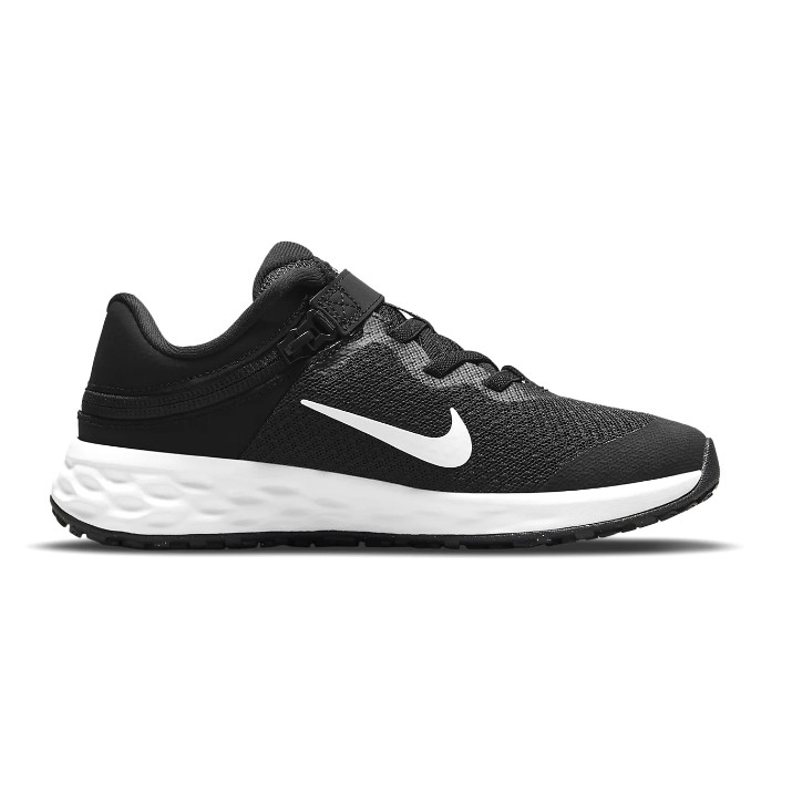 Кроссовки детские Nike Revolution 6 Flyease Nn (Ps) Black/Dark Smoke Grey/White, s.31.5