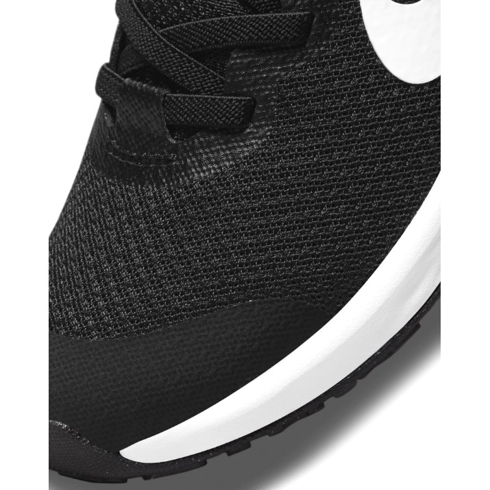 Adidași pentru copii Nike Revolution 6 Flyease Nn (Ps) Black/Dark Smoke Grey/White, s.32