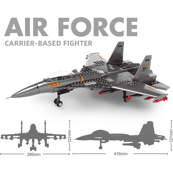 Конструктор Wange Carrier-based Fighter (4001)