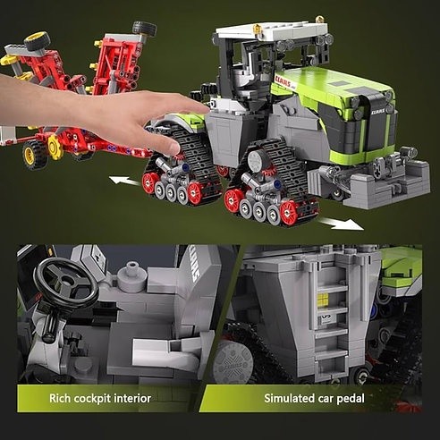 Set de construcție CaDa Claas Xerion 5000 Trac TS 1336pcs (C65012W)