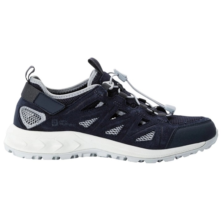 Adidași pentru dame Jack Wolfskin Woodland 2 Hybrid Low W Navy, s.41