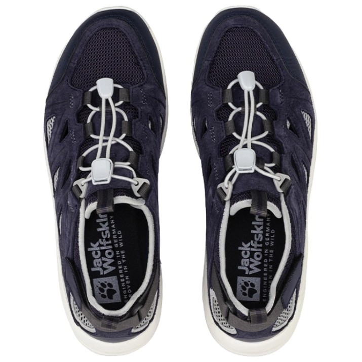 Adidași pentru dame Jack Wolfskin Woodland 2 Hybrid Low W Navy, s.41