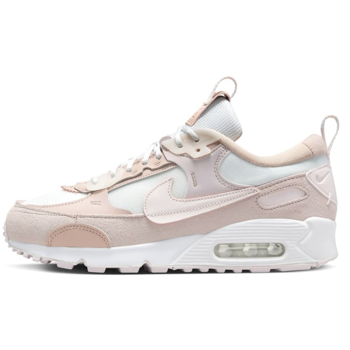 Кроссовки женские Nike W Air Max 90 Futura Summit White/Barely Rose/Pink Oxford/Light Soft Pink, s.38