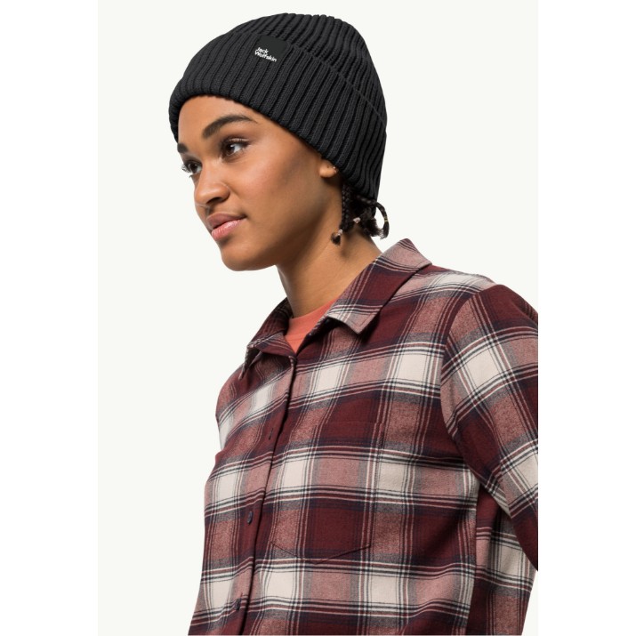 Căciulă Jack Wolfskin Schwansee Beanie W Black