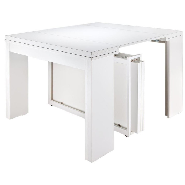 Обеденный стол Flat Console 6in1 3250mm White