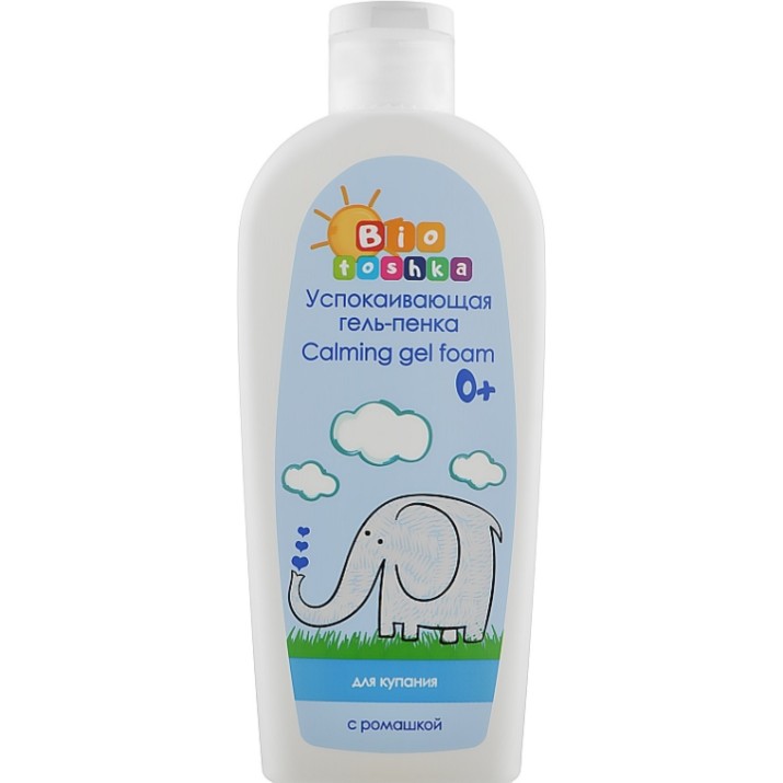 Gel de duș pentru bebeluși Bioton Biotoshka Gel-Foam 250ml