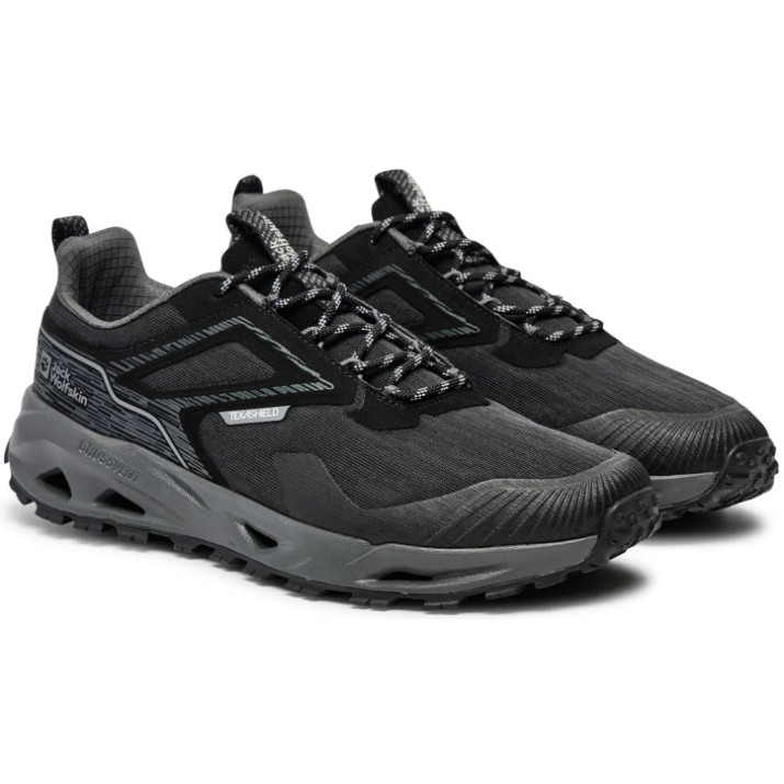 Кроссовки мужские Jack Wolfskin Prelight Texashield Low M Black, s.41