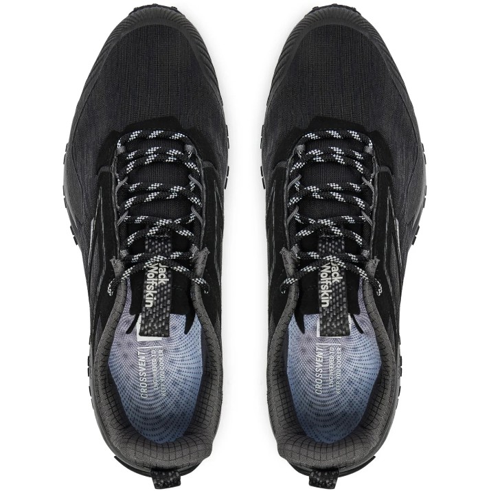 Кроссовки мужские Jack Wolfskin Prelight Texashield Low M Black, s.46
