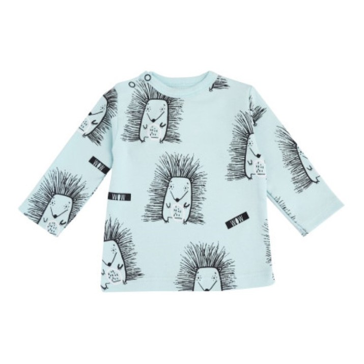 Tricou cu mânecă lungă Minikin Hedgehog 80cm Blue Print (242290380)