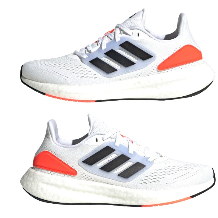 Adidași pentru dame Adidas Pureboost 22 W Crystal White/Core Black/Cloud White, s.37.5