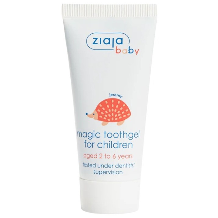 Детская зубная паста Ziaja Magic Toothgel 50ml