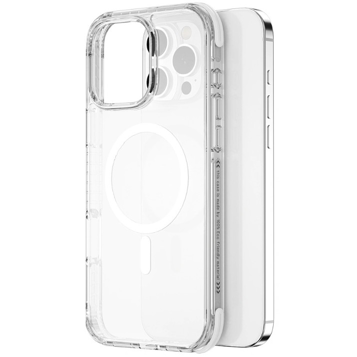 Husa de protecție WiWU Hybrid Ultra for iPhone 16 Pro Max HCC-203 White