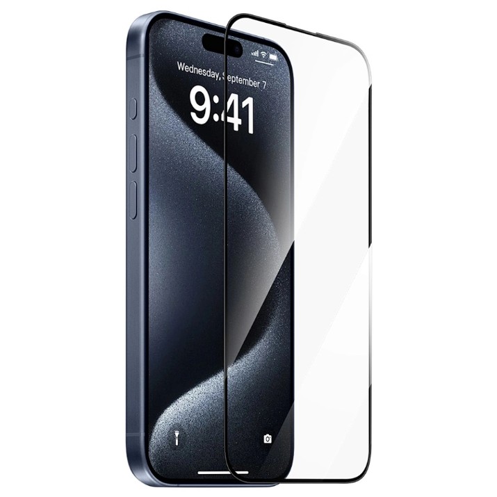 Sticlă de protecție pentru smartphone WiWU Sapphire Tempered Glass for iPhone 16 Pro Max GT-017 Clear