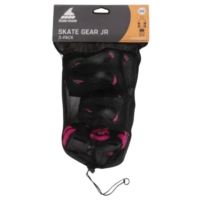 Защитное снаряжение Rollerblade Skate Gear Junior 3 Pack XS Black/Pink (069P03007Y9)