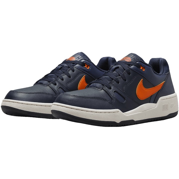 Кроссовки мужские Nike Full Force Low Dark Obsidian/Phantom/Safety Orange, s.40.5