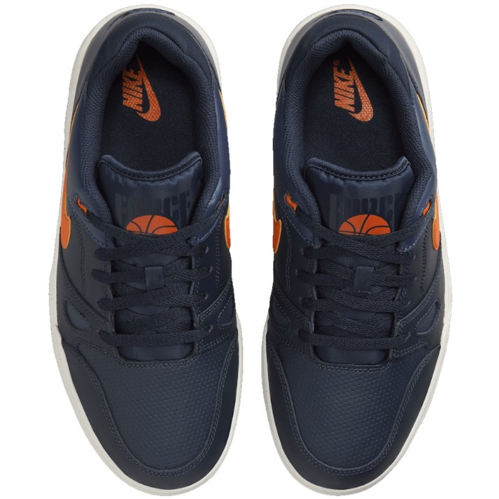 Кроссовки мужские Nike Full Force Low Dark Obsidian/Phantom/Safety Orange, s.44.5