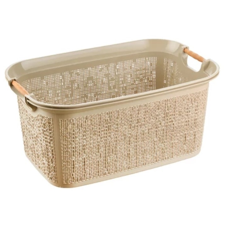 Корзина для белья Tuffex 30L Cappuccino (TP606)
