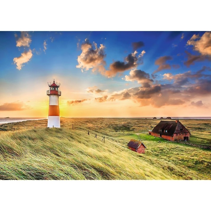 Пазл Trefl 1000 List-Ost Lighthouse Germany (10823)