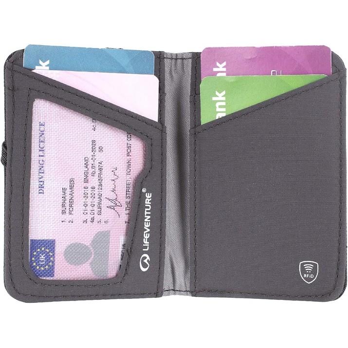 Кошелёк Lifeventure RFID Card Wallet Grey (68711)