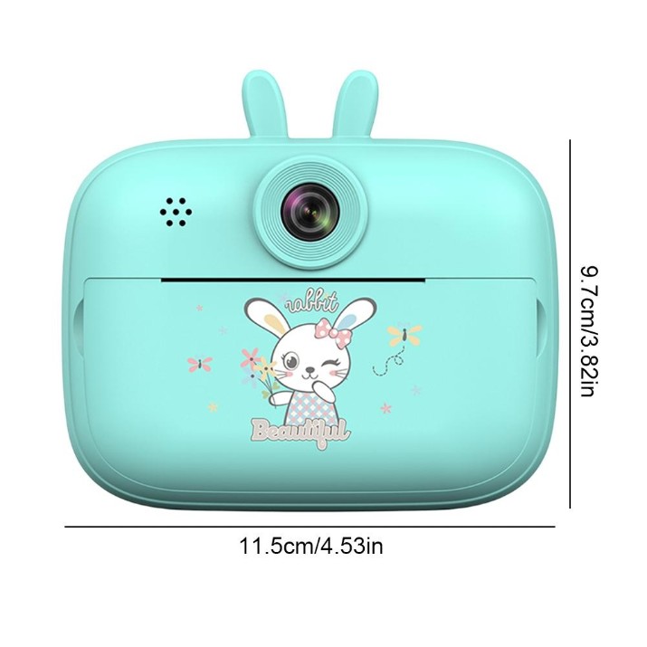Camera foto pentru copii 4Play Bunny Mint