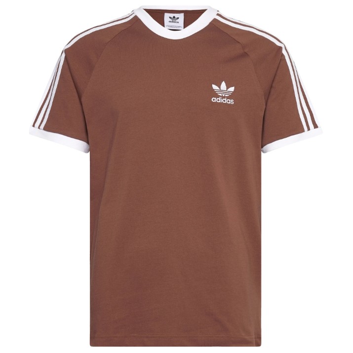 Мужская футболка Adidas 3-Stripes Tee Preloved Brown, s.M