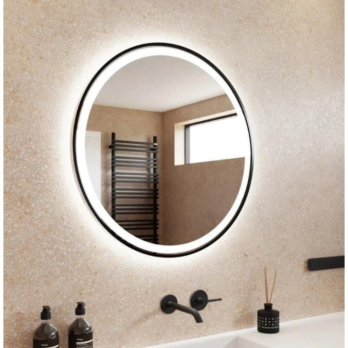 Зеркало для ванной Dubiel Vitrum Holiday Black 90 Led (03397)