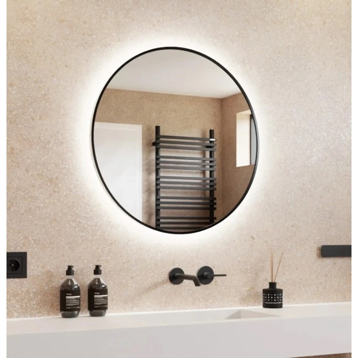 Зеркало для ванной Dubiel Vitrum Zoe Black 90 Led (01541)