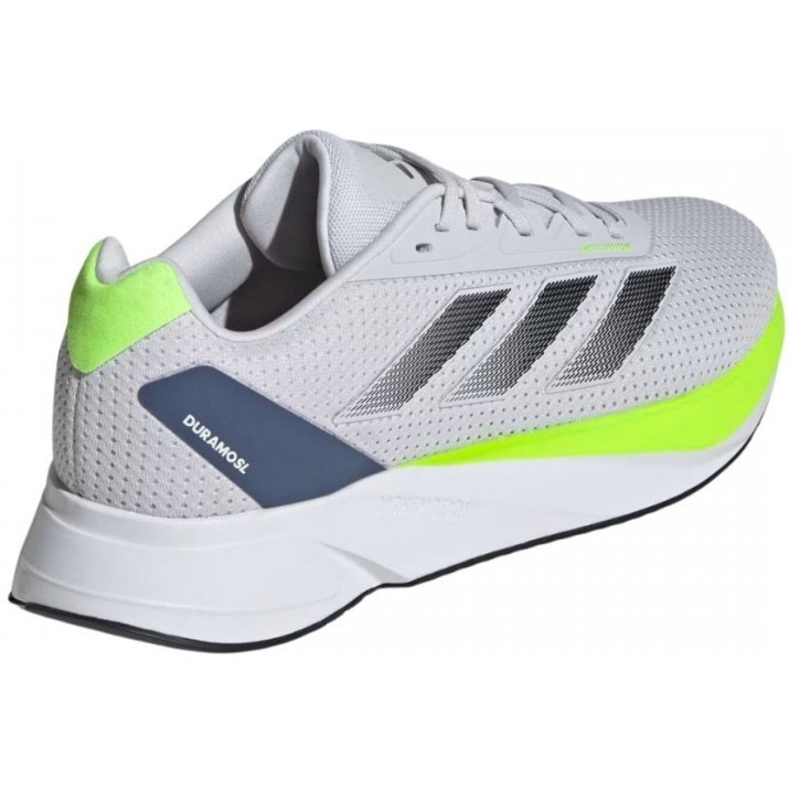Кроссовки мужские Adidas Duramo Sl M Dash Grey/Core Black/Lucid Lemon, s.41.5