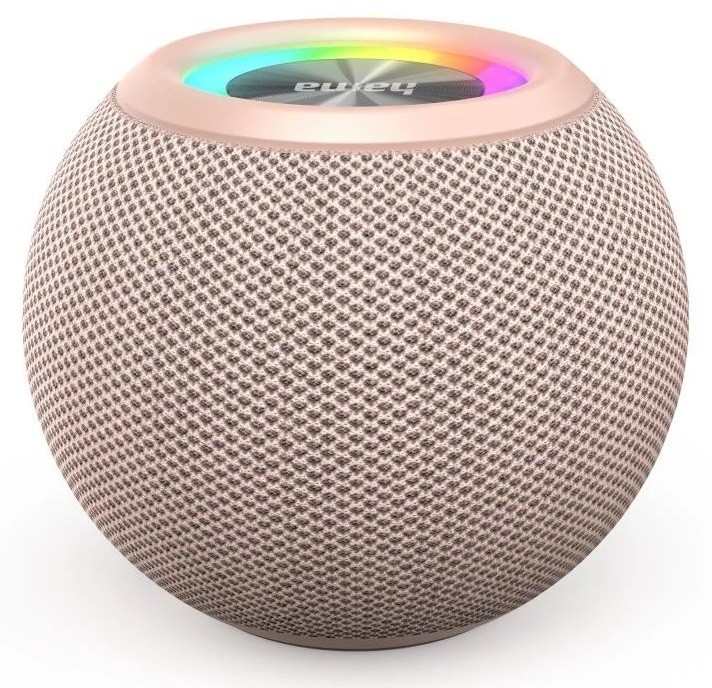 Boxă portabilă Hama Ball Shape Speaker Pink (188240)