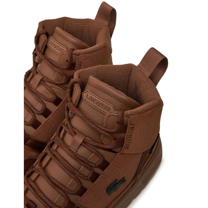 Bocanci pentru bărbați Lacoste T-Clip Wntr Mid 224 1 Sma Brown, s.40.5