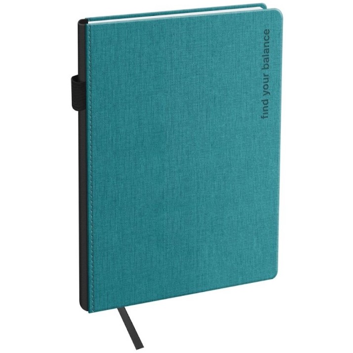 Ежедневник BG Fillsta A5 136p Turquoise