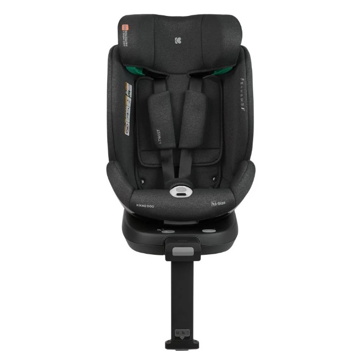 Детское автокресло Kikka Boo i-Twist i-Size Black (31002100044)