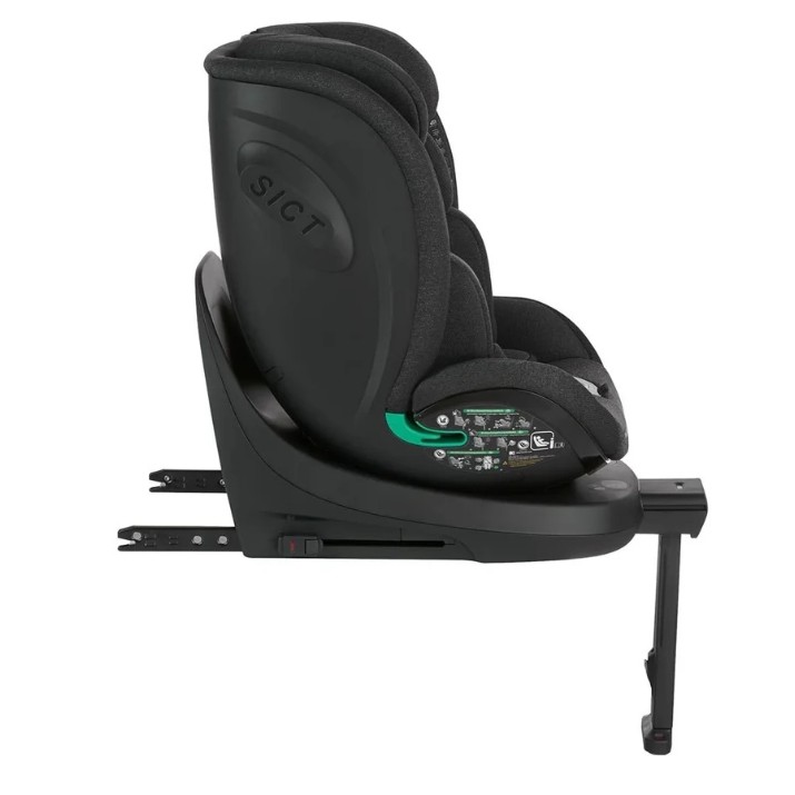 Scaun auto pentru copii Kikka Boo i-Twist i-Size Black (31002100044)