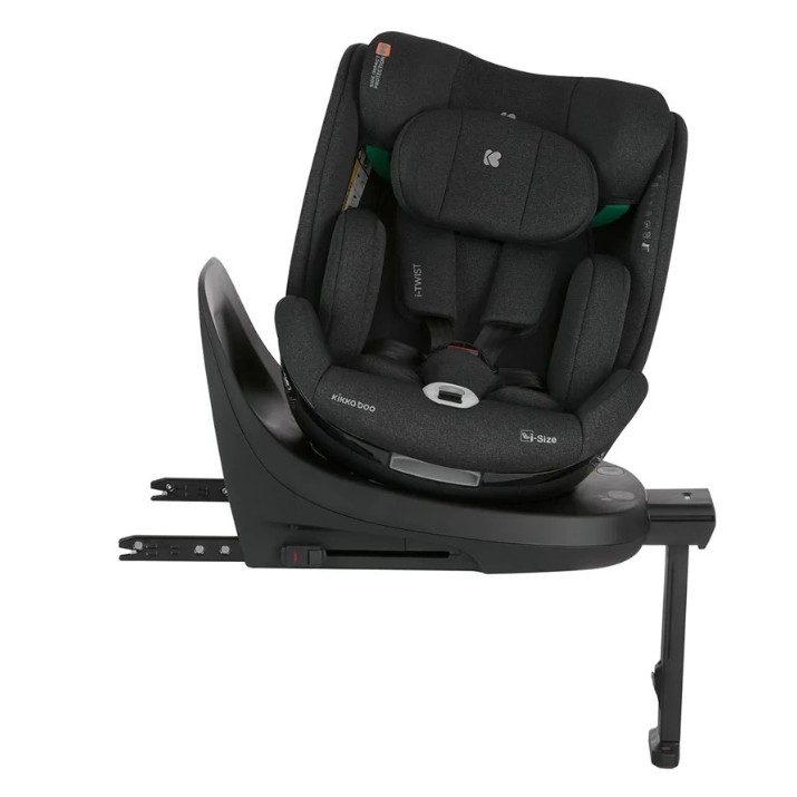 Scaun auto pentru copii Kikka Boo i-Twist i-Size Black (31002100044)