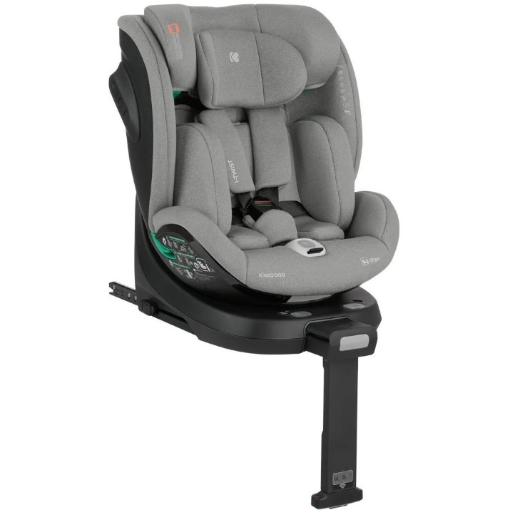 Детское автокресло Kikka Boo i-Twist i-Size Light Grey (31002100046)