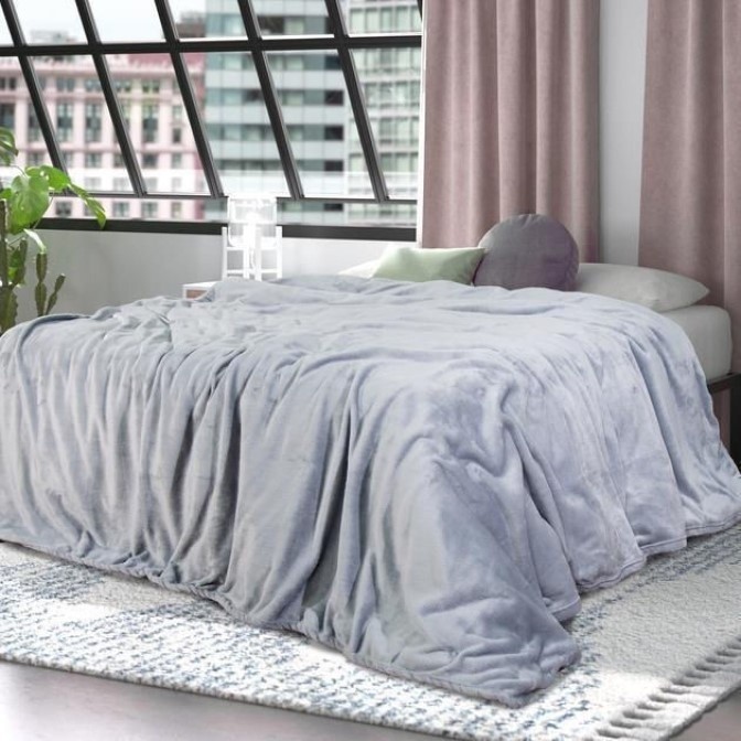 Pătura Ярослав Fleece Gri 170x200